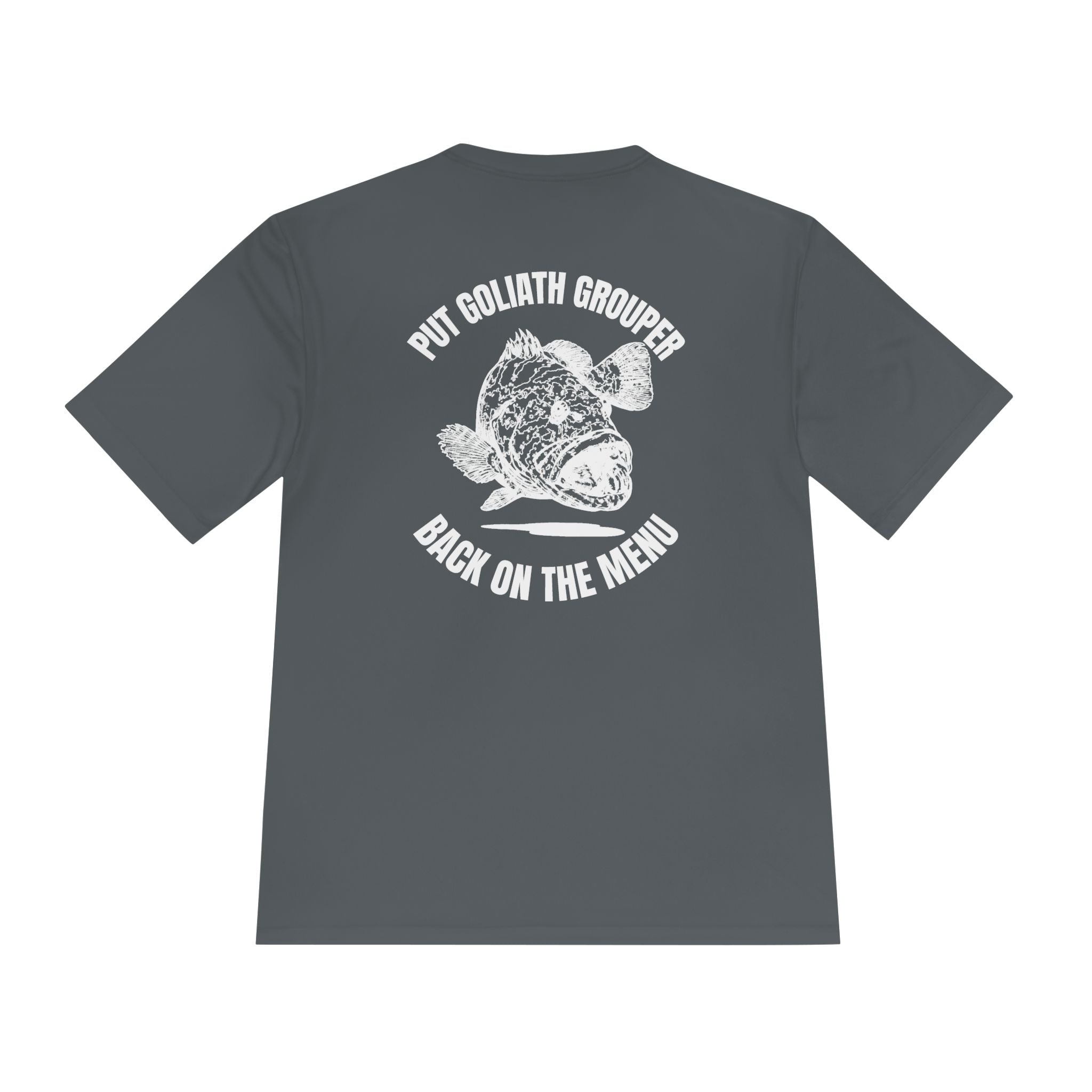 Moisture-Wicking Tee: Put Goliath Grouper Back On The Menu