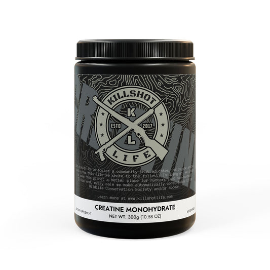 KILLSHOT Life Creatine Monohydrate Powder (300g, 10.58oz)