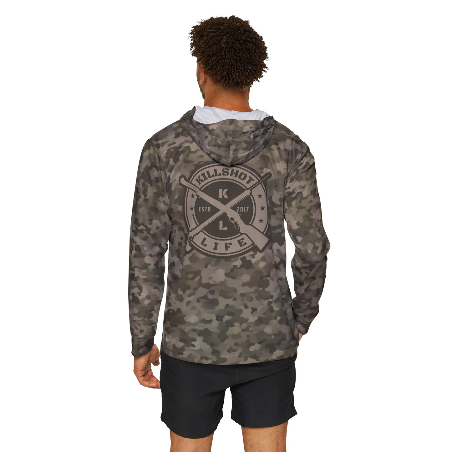 Hunt Good Don't Suck UPF 50+ Sun Hoodie - Dry Woods Camo