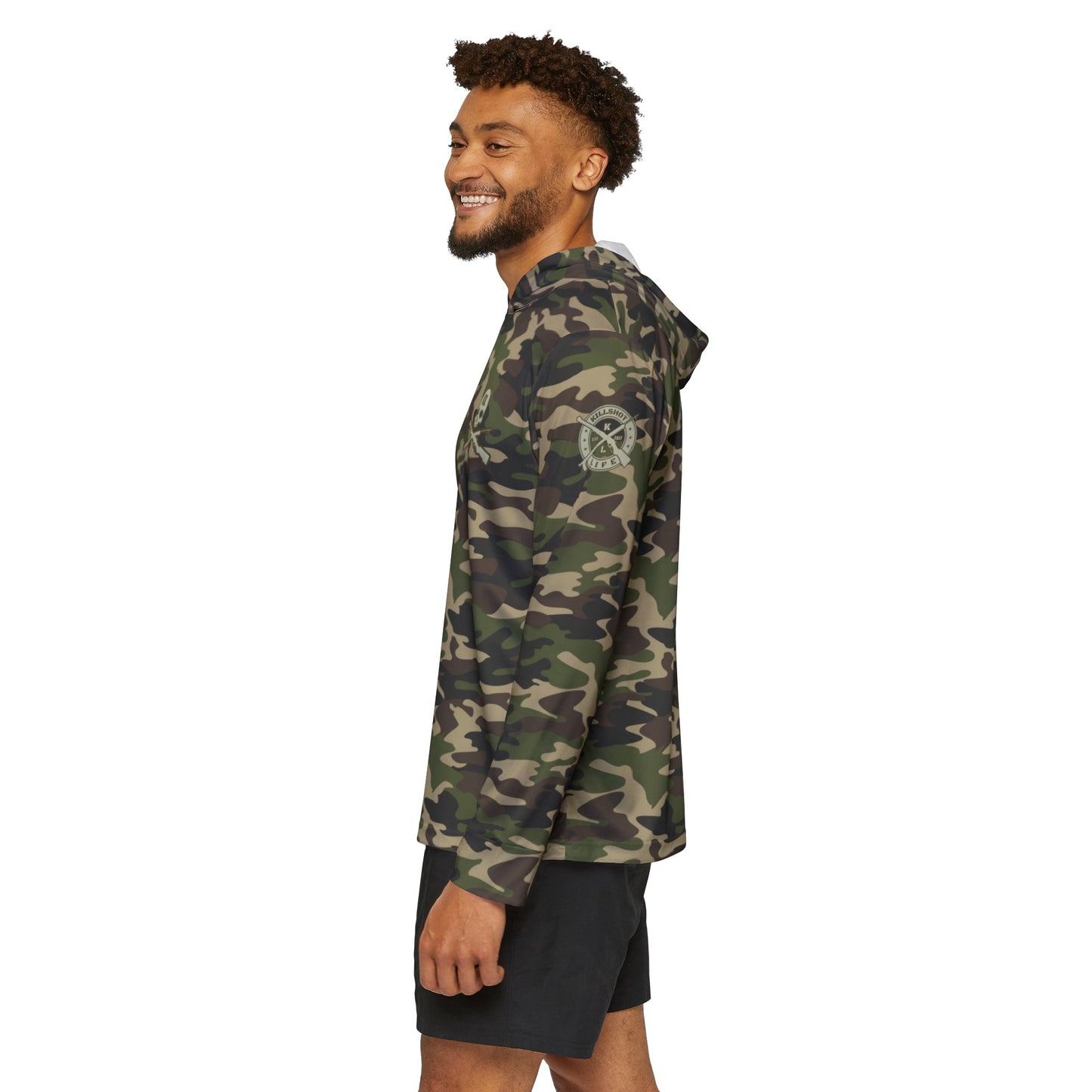 Performance Long Sleeved Hoodie - Camo KSL Skull