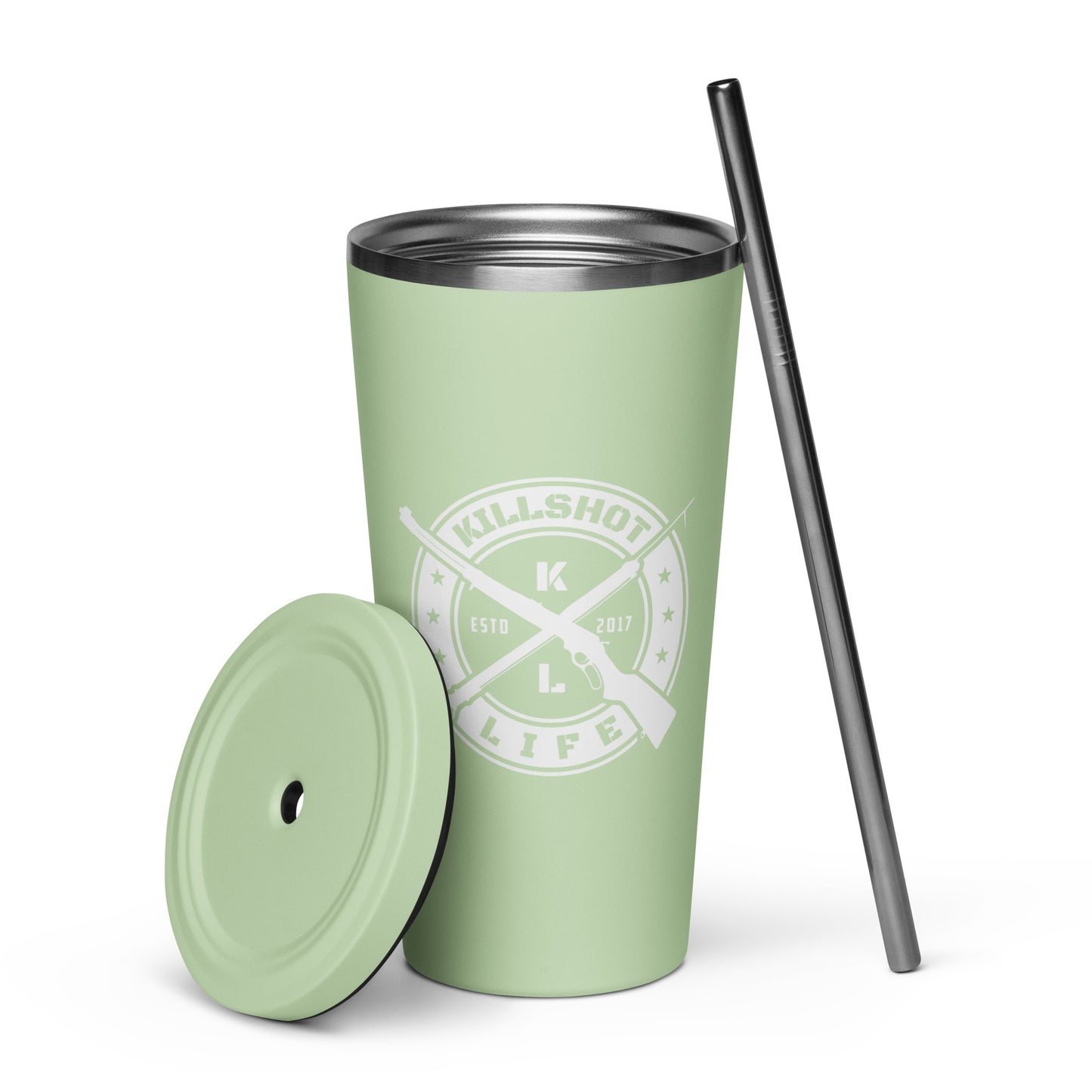 KILLSHOT Life Insulated Tumbler (with straw)