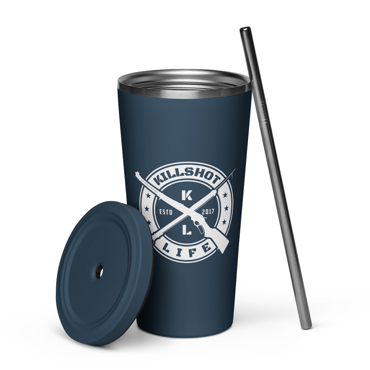 KILLSHOT Life Insulated Tumbler (with straw)