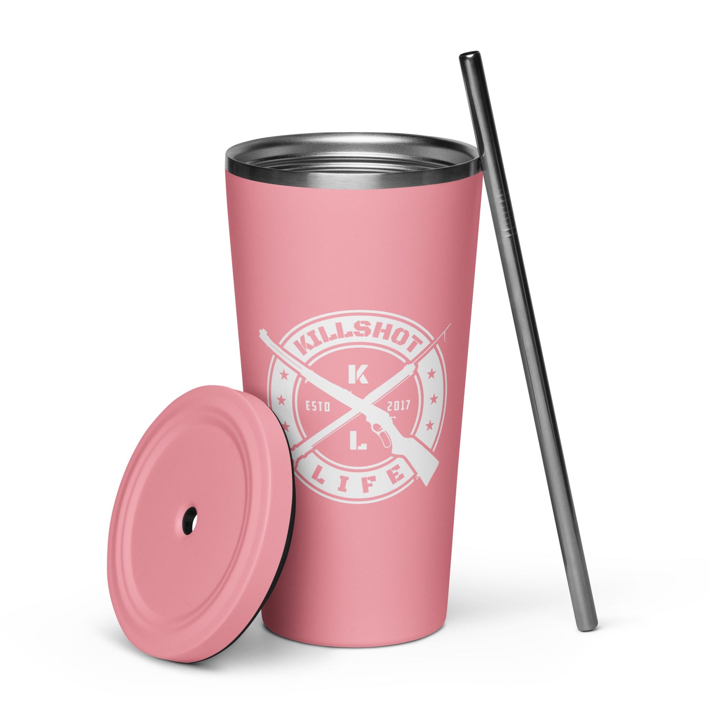 KILLSHOT Life Insulated Tumbler (with straw)