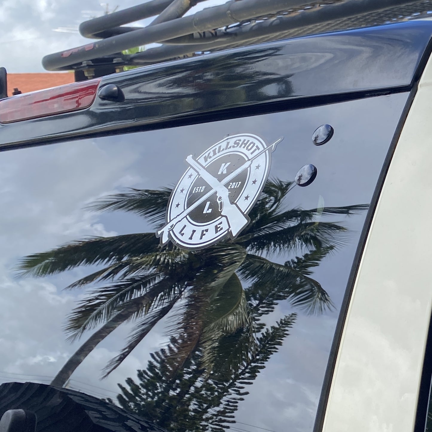 KILLSHOT Life Car Window Static Cling